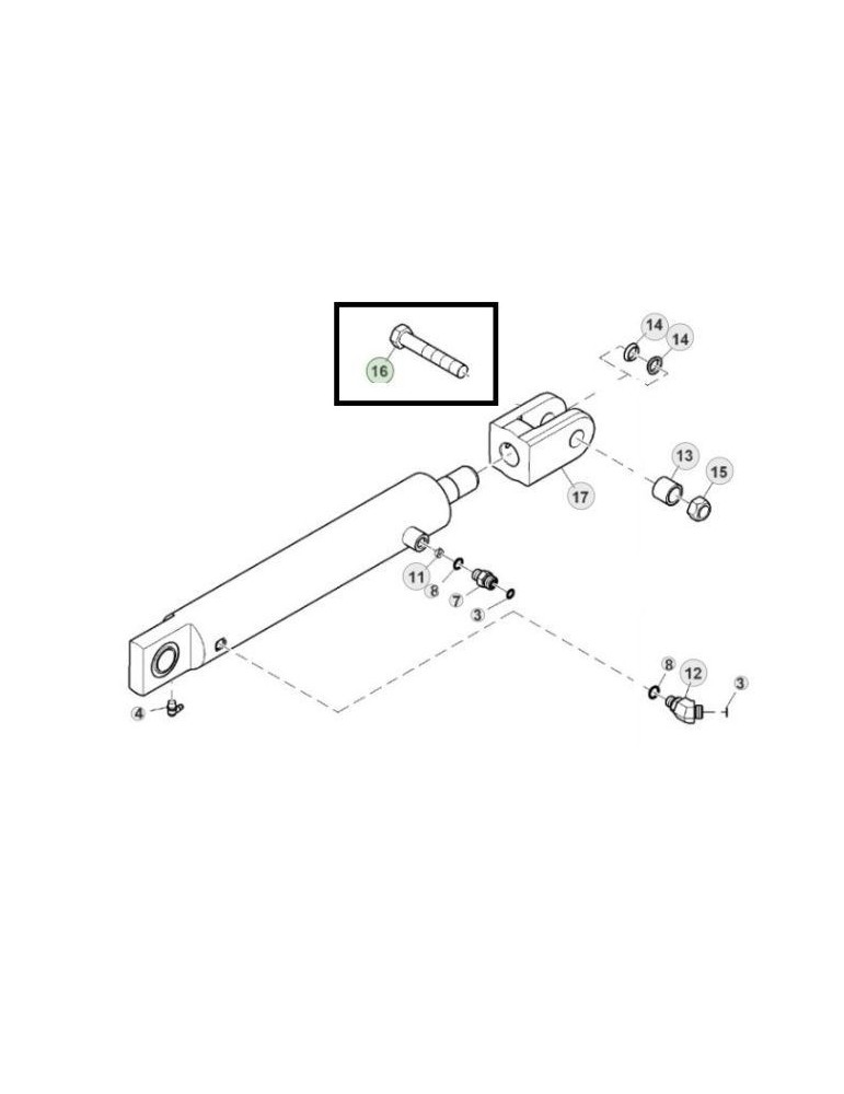 John Deere Surub N317643