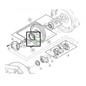 John Deere Simering Cardan Cutie L167630