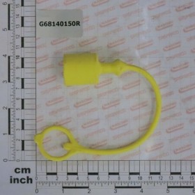 CLUTCH CAP 1/2 YELLOW