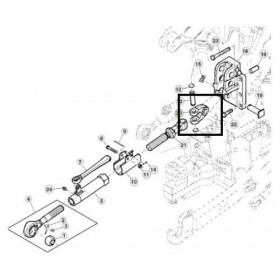 John Deere Pivot Tirant Central R189536