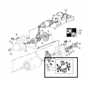 John Deere Set Perii Electromotor AL70853