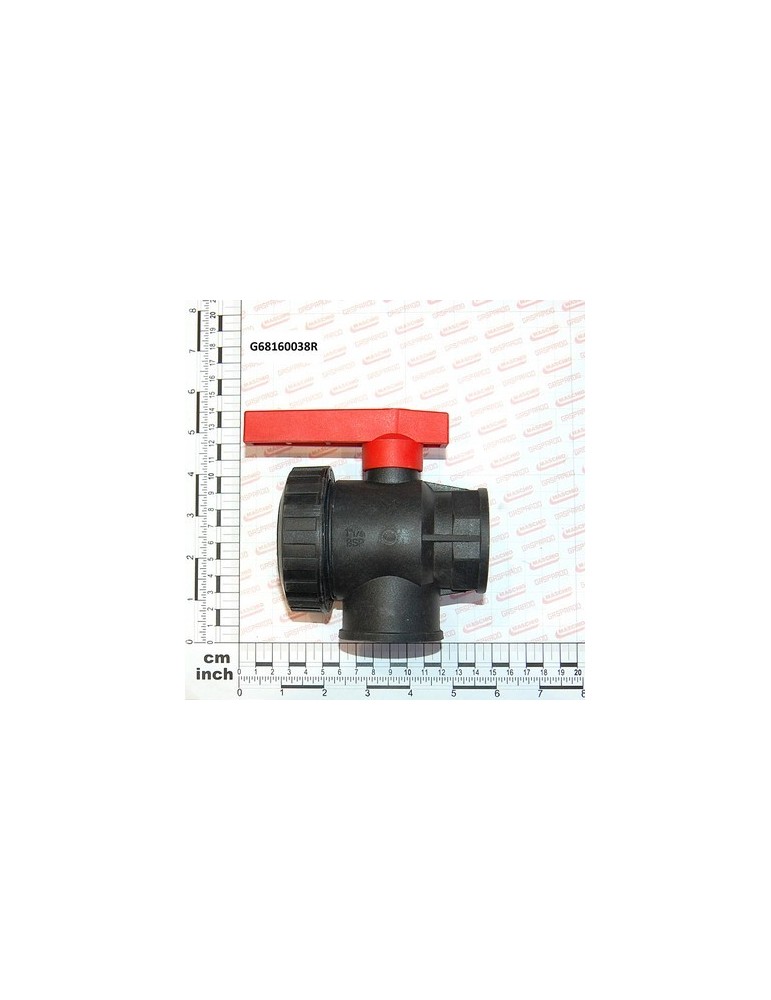 2003007 BALL VALVE 3WAY 1-1/4