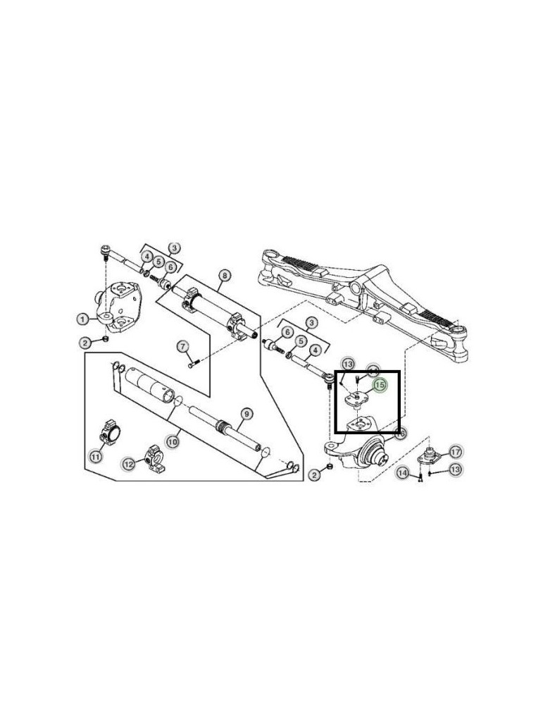 John Deere Pivot Superior RE57471
