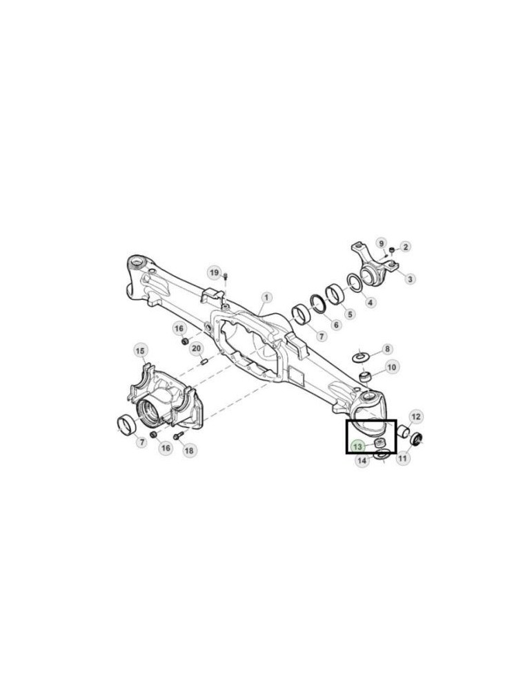 John Deere Rulment RE45896