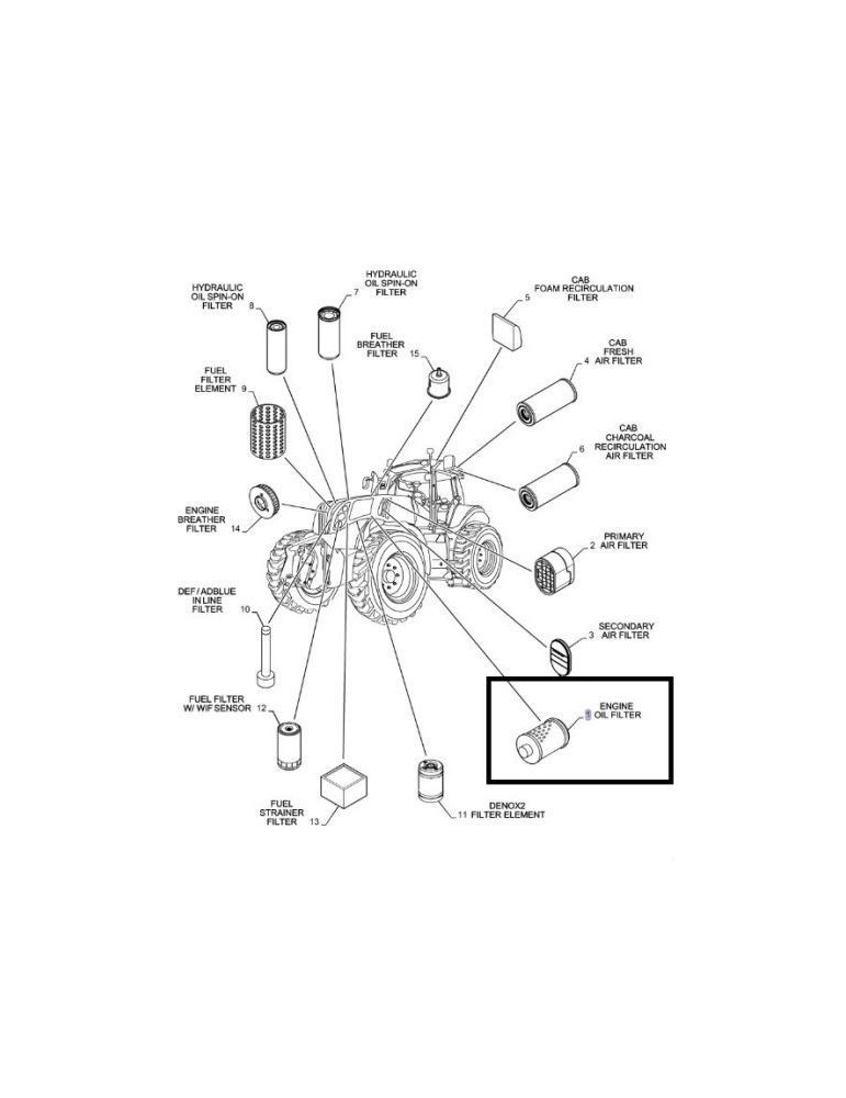 Filtru Ulei Motor 504179764 84565867