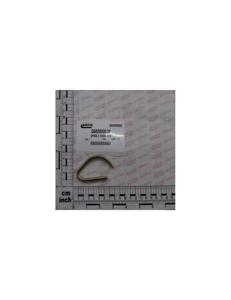 PIN FOR NUTS M39