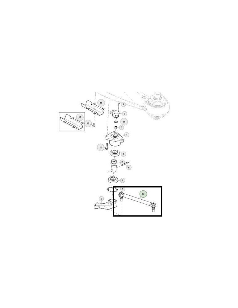 John Deere Bieleta RE290040