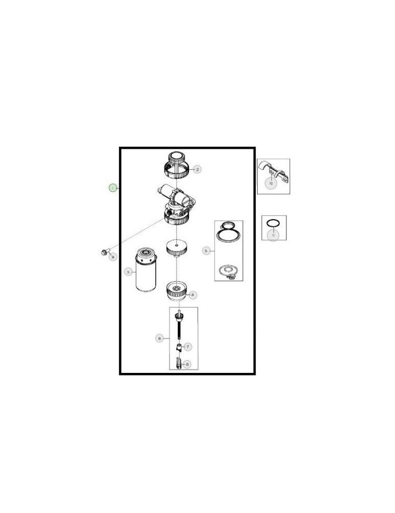 John Deere Filtru Combustibil RE569926