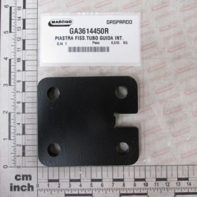 PLATE FIX.TUBE INTERNAL GUIDE