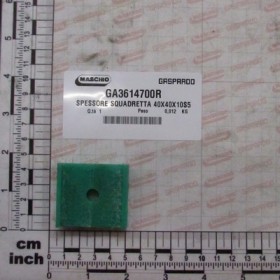 40X40X10S5 SQUARE SPACER
