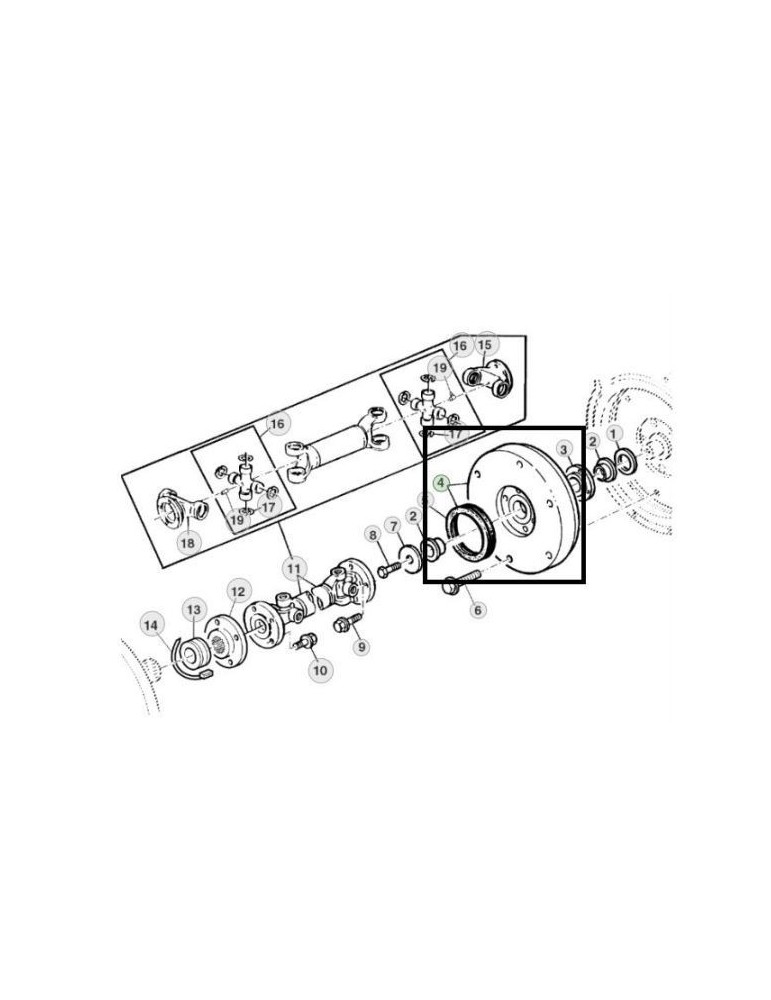 John Deere Damper AL174125