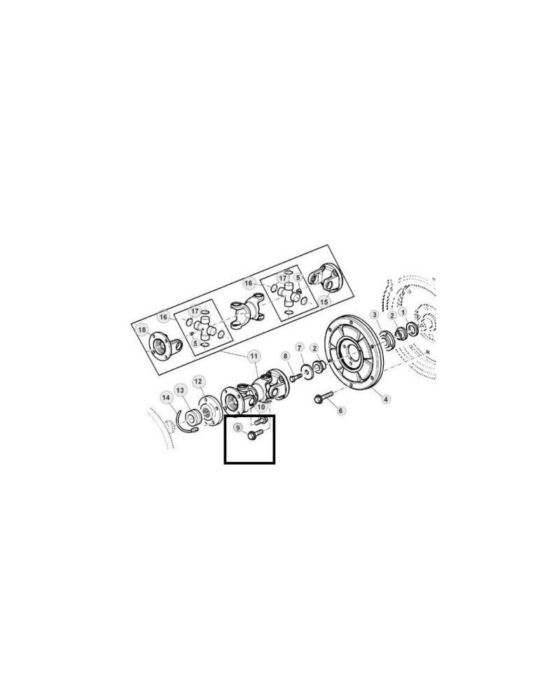 John Deere Surub L167203