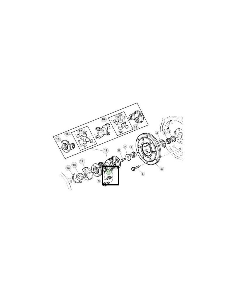 John Deere Surub L168204