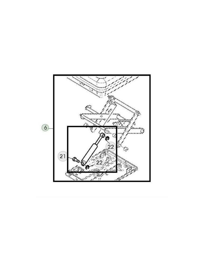 John Deere Amortizor AL117346