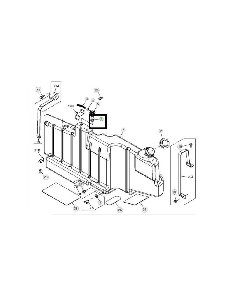 John Deere Garnitura R114023
