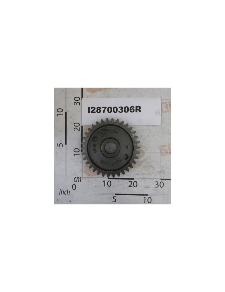 LOWER TRANSMISSION GEAR M6 Z34