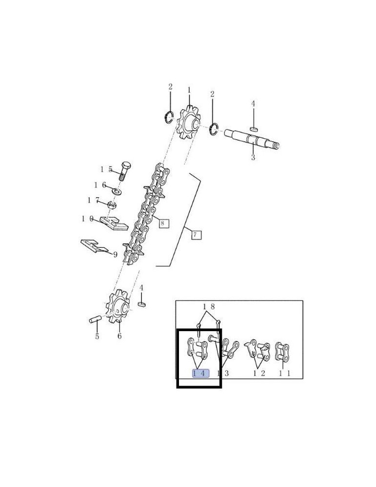 Case IH Za Lant 80040241 40241