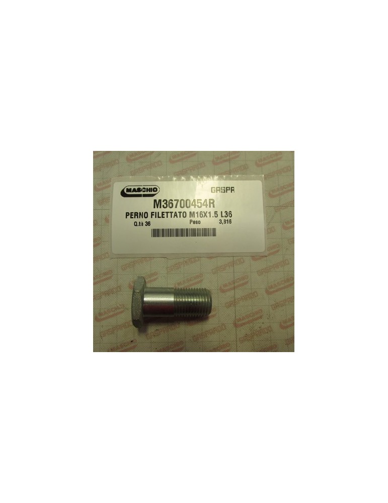 PIN M16X1.5 L36 RH