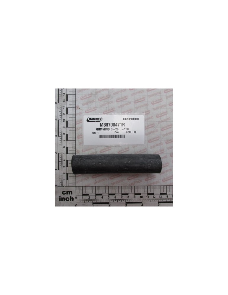 RUBBER D-28 L-120
