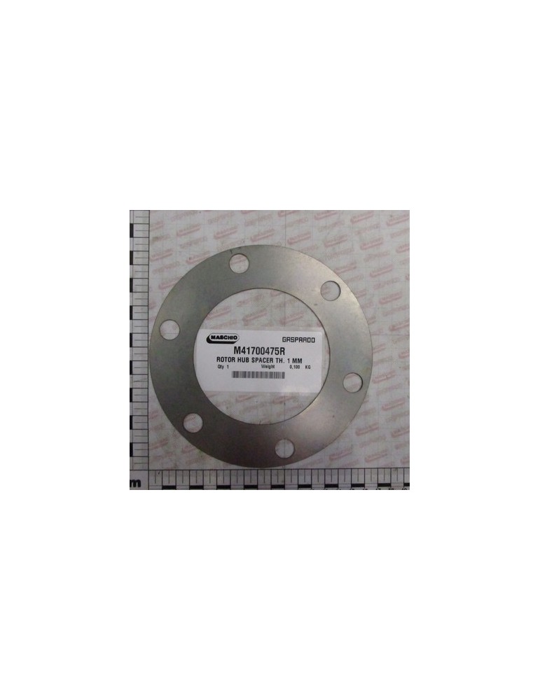 ROTOR HUB SPACER TH. 1 MM
