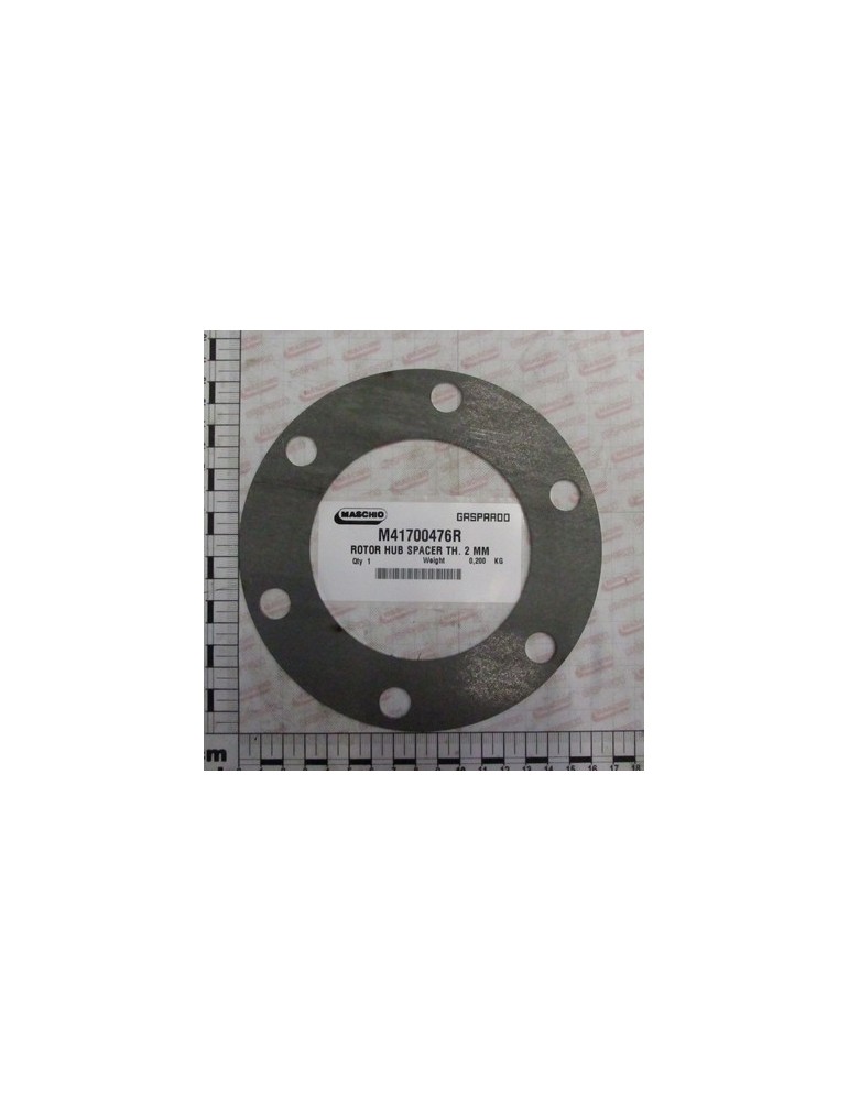ROTOR HUB SPACER TH. 2 MM