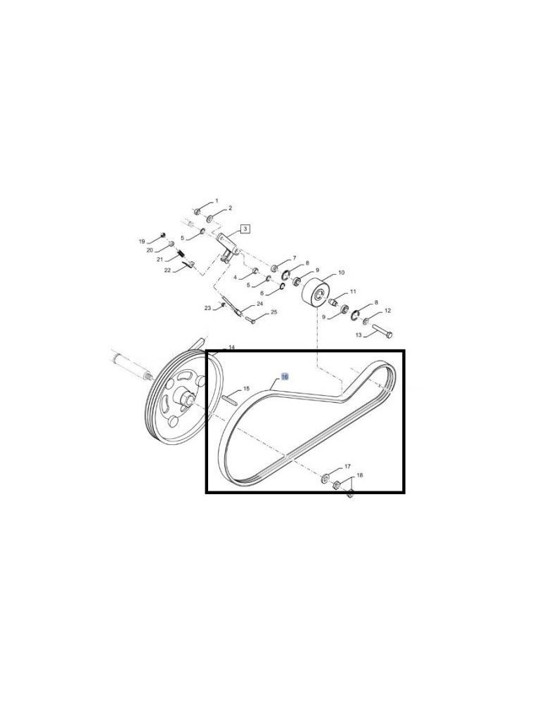 New Holland Curea 84061615