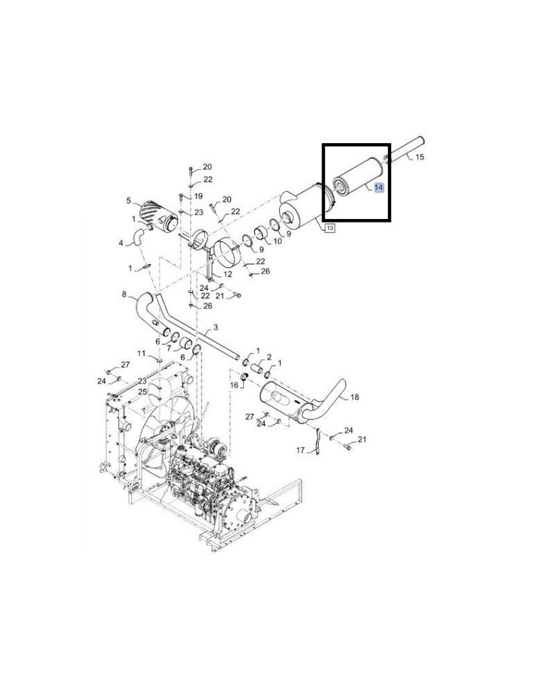 Filtru Aer Motor 84072431