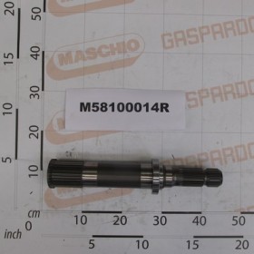 SHAFT + SELF LOCKING NUT