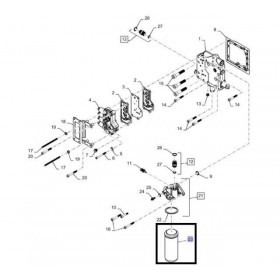 Filtru Ulei Hidraulic 84202794 47833564