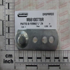 LOCK PLATE L ZN