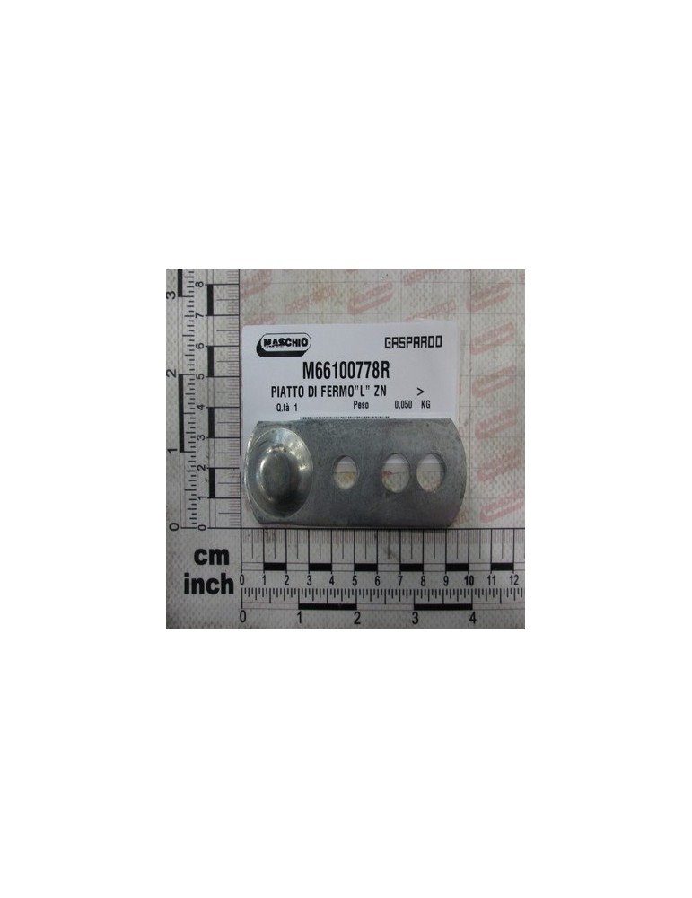 LOCK PLATE L ZN
