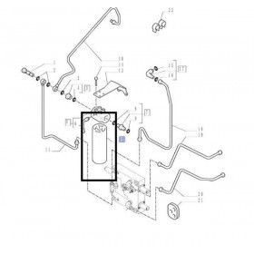 Filtru Ulei Hidraulic 84226258 48142231