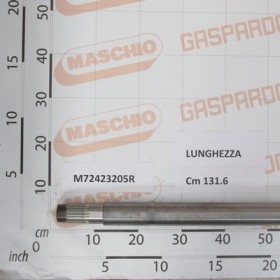 TRASM. SHAFT D-45 L- 1316