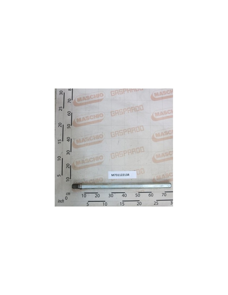 TRASM. SHAFT W 125 + BUSHING