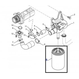 Filtru Ulei Hidraulic 84248043