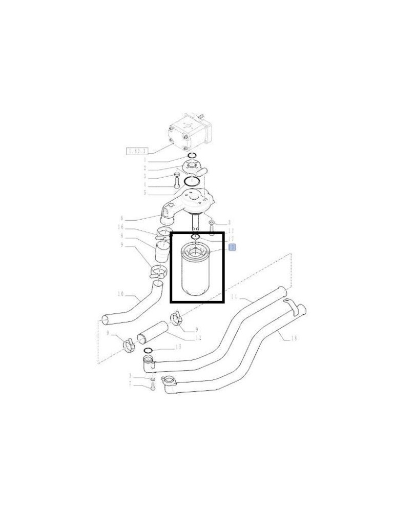 Filtru Ulei Hidraulic 84257511