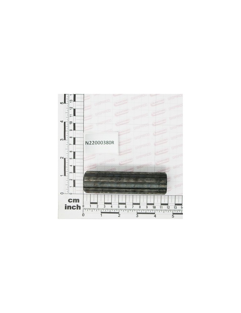 FLUTED PIN 26X30 L 110