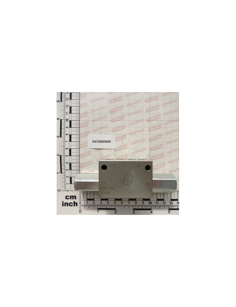 BLOCK VALVE-Â¼-RACC.SPHERE
