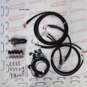 KIT FIXING STEERING URAGANO