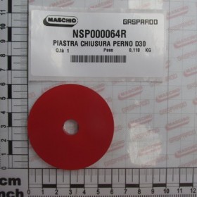 PIASTER FOR CLOSING PIN D30