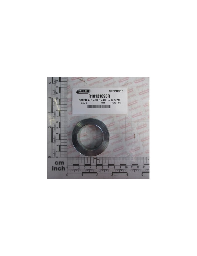 BUSHING D-60 d-40 L-17.5 ZN