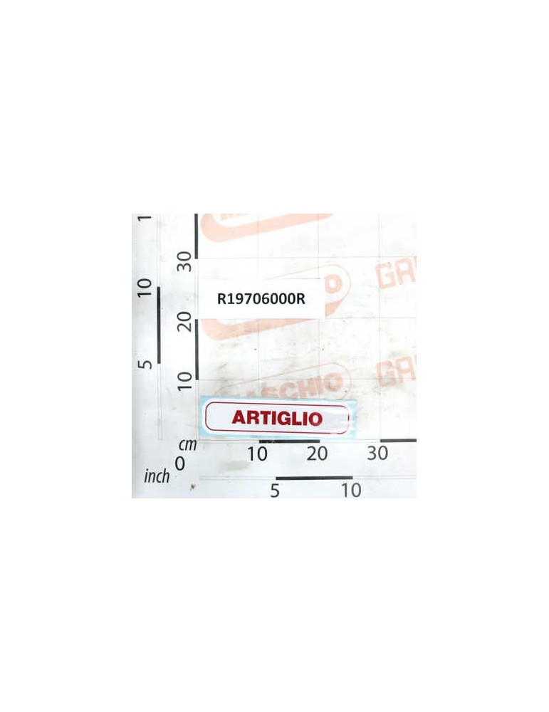 STICKER ARTIGLIO 250X60