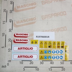 KIT STICKERS ARTIGLIO