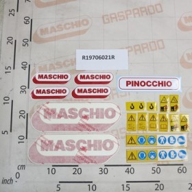 KIT LABEL PINOCCHIO