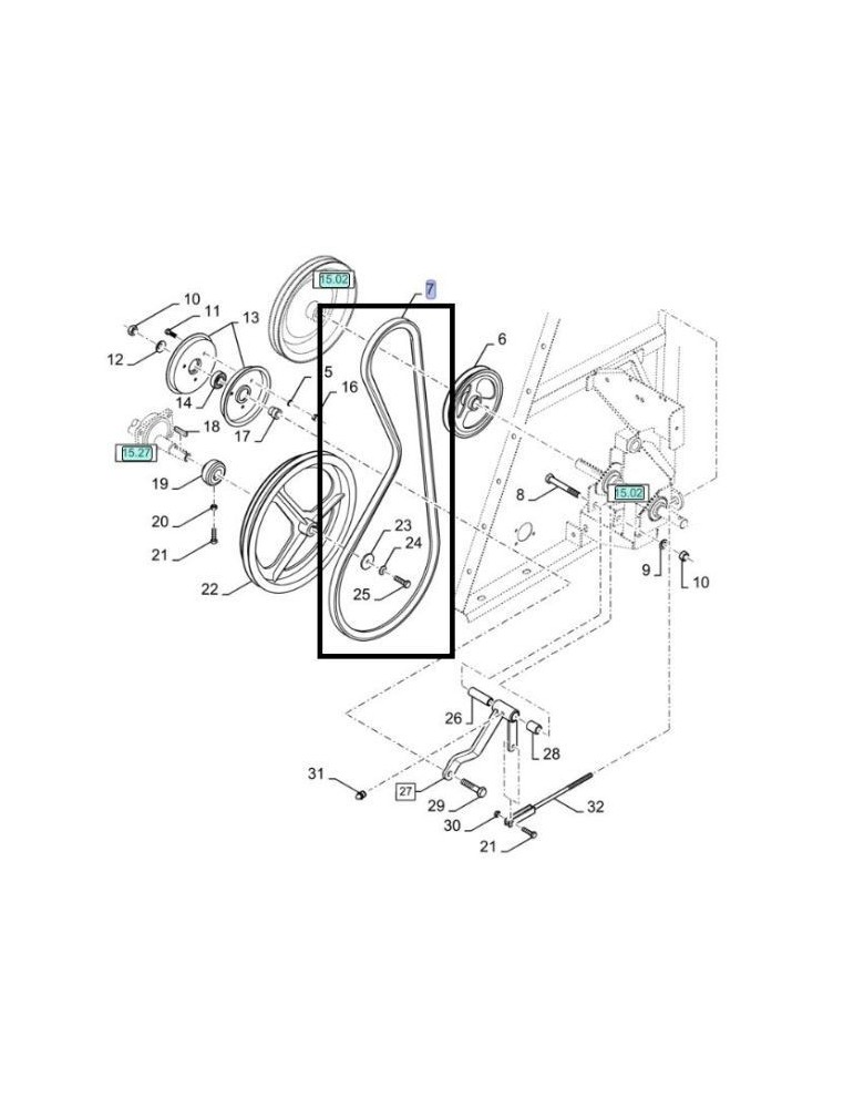 New Holland Curea 84432785