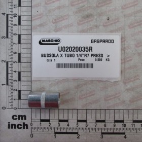 HOOK X TUBO 1/4\"R7 PRESS