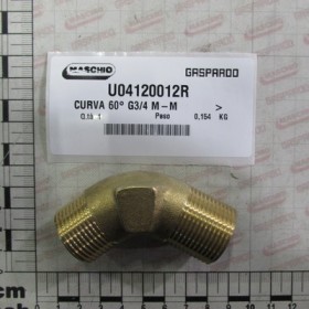 BEND 60Â° G3/4 M-M