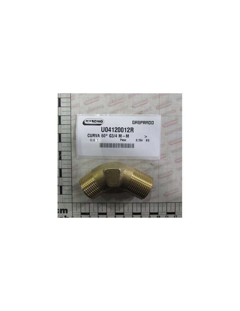 BEND 60Â° G3/4 M-M