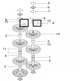 Guttler Surub cu Cap Hexagonal Partial Filetat M10x80 J97000819