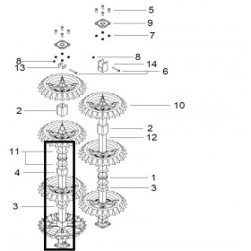 Guttler Ax 45x45x1635mm-d30 M97000375